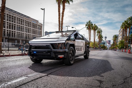 LVMPD Cybertruck Unveiling Brunch at La Neta 