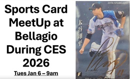 Sports Card MeetUp During CES 2026 at&nbsp;Bellagio