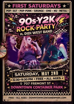 Pop Rocks 90’s/Y2K Rock&nbsp;Party