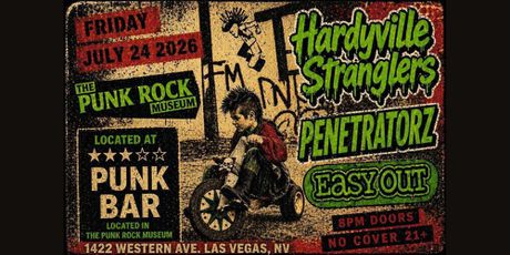 3 Star Punk Bar presents - Hardyville Stranglers - Penetratorz - Easy Out