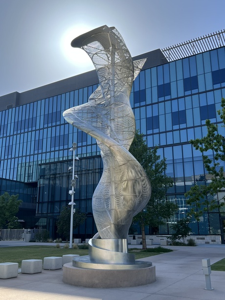 Free Public Art Unveiling: Monumental New Sculpture Lands at Las Vegas Civic Center