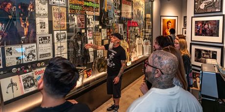 Guided Tour of Punk Rock Museum with Dez Cadena of Black Flag / Misfits