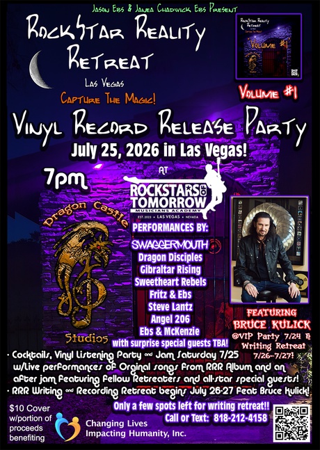 RockStar Reality Retreat Volume 1 Album Release Party