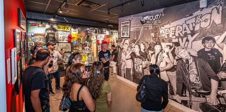 Guided Tour of Punk Rock Museum with Warren Fitzgerald of The Vandals