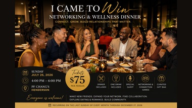 I CAME TO WIN NETWORKING & WELLNESS DINNER