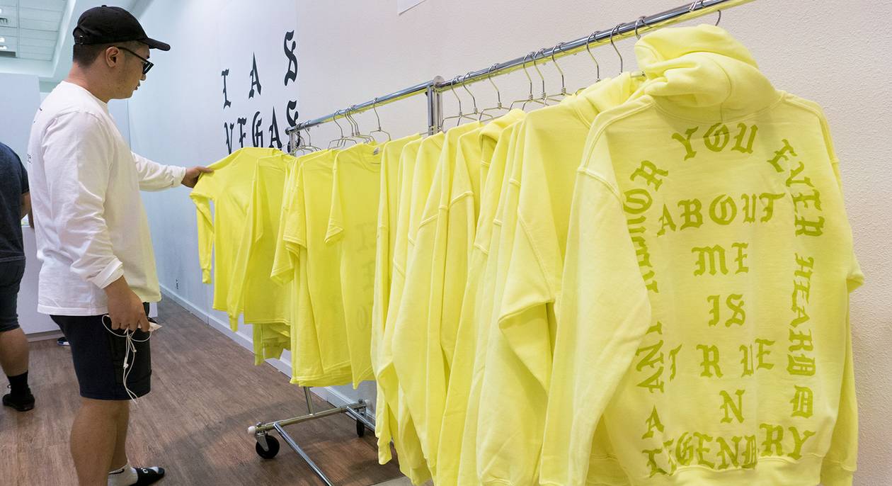 If this pop-up event proved anything, it’s the power of 'Ye.