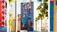 Work by local and international artists cover Downtown’s Fremont East and Arts District corridors, and new murals are joining older works in Henderson’s Water Street district.