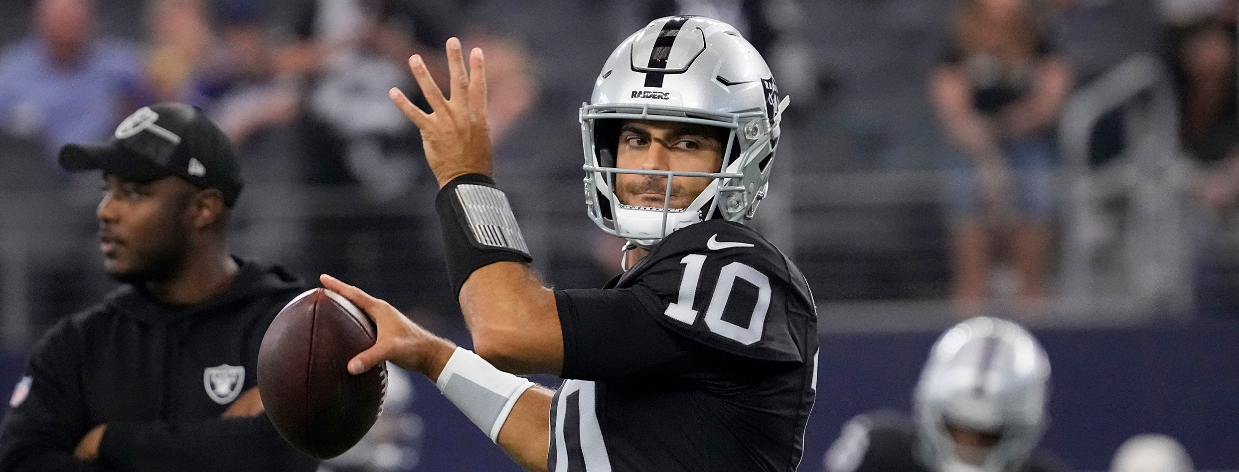 Jimmy G' is fitting right in as Derek Carr's starting quarterback