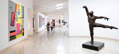 Abbey, a writer and UNLV educator as well as a pioneering artist, was a local figure who never sought out the spotlight but quietly shaped the city around her. Before the museum’s opening in 2022, her artwork dotted the city.