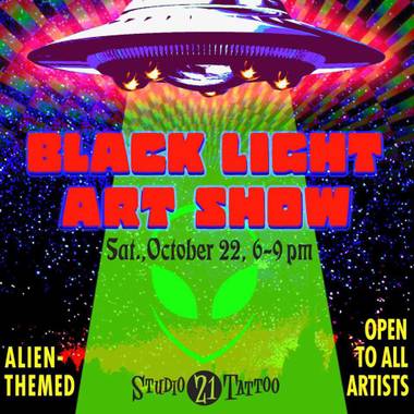 Black Light Art&nbsp;Show