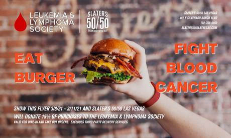 Leukemia & Lymphoma Society x Slater's 50/50 Fundraiser