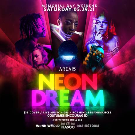 Neon Dream at AREA15