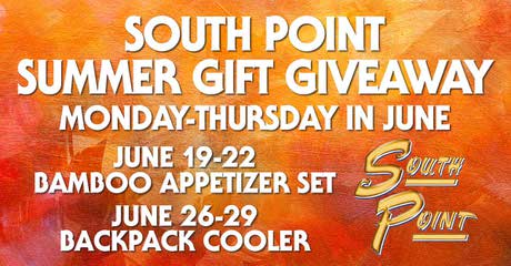 South Point Summer Weekly Gift Giveaway