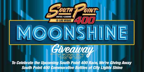 Moonshine Giveaway at the South Point