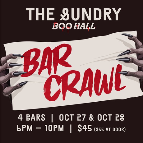 Halloween Bar Crawl