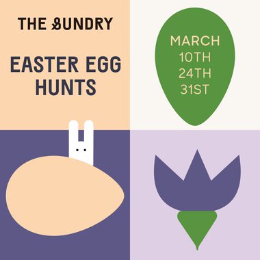 Easter Egg Hunts at The Sundry