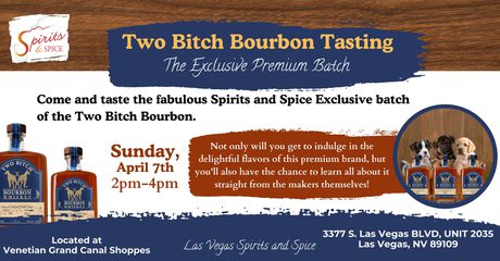 Two Bitch Bourbon Tasting with the Makers
