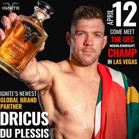 Meet & Greet + IGNITE Tequila Tasting with Dricus Du Plessis