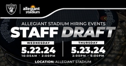 Allegiant Stadium Staff&nbsp;Draft