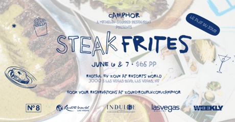 Camphor Presents Steak Frites Night at RedTail 