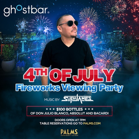 Ghostbar 4th Of July - Fireworks Viewing Party
