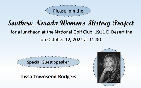 Southern Nevada Women's History Project Luncheon