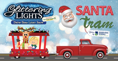 Santa Tram at Las Vegas Motor Speedway