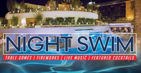 Night Swim at Golden Nugget