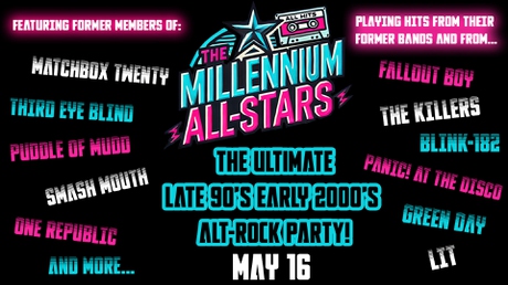 The Millennium All-Stars 90's/2000's Alt Rock - All Hits Show