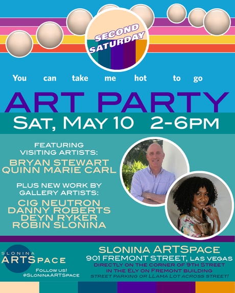 Second Saturday Art Party at Slonina ARTSpace