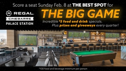 Regal’s Big Game Viewing&nbsp;Party