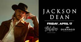 Jackson Dean Live in&nbsp;Concert