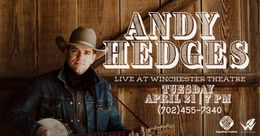 Live at Winchester Theatre: Andy&nbsp;Hedges
