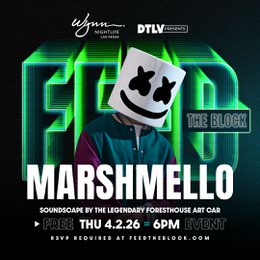 Feed the Block 1 Year Anniversary with&nbsp;Marshmello