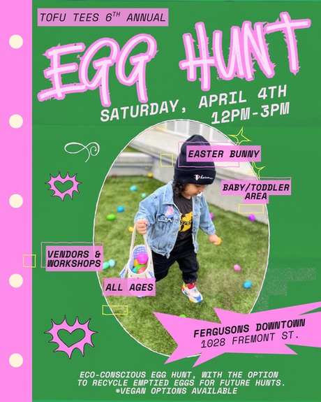 Tofu Tees 6th Annual Egg Hunt