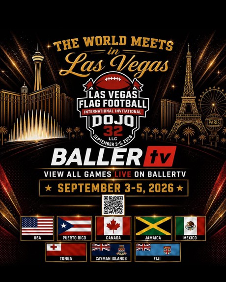 Dojo 32 Las Vegas Flag Football International Invitational