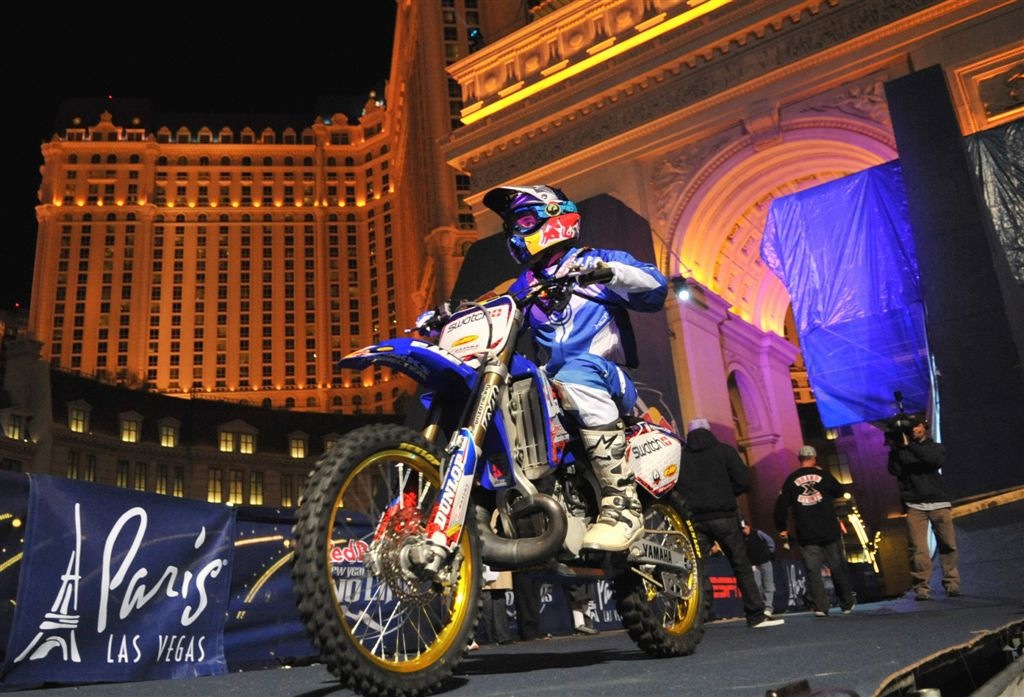 Motorcycle stuntman takes home injury New Year's jump - Las Vegas Weekly