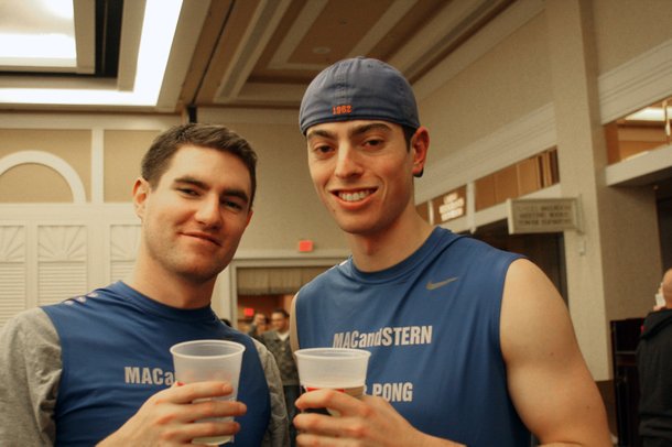 Mac and Stern: Bryan McLaughlin and Shaun Stern, both of New York.