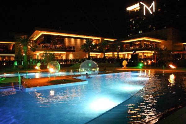 M Resort's VIP/media opening.