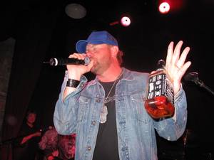 Toby Keith took to the stage with Jack Daniels in hand early Sunday morning for a set of drunken standards and surprising covers. Hopefully he sobered up in time for the award show that night. 