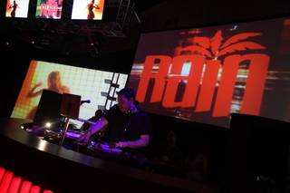 DJ AM performs at Rain in the Palms.