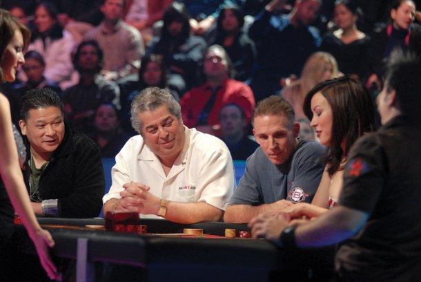 2007: Playing in an LA studio for the Ultimate Blackjack Tour All-Stars in with Johnny Chan, Joe Payne and Jennifer Tilly.
