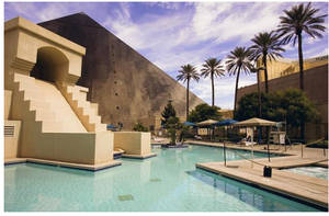 The Luxor pool is about to get fabulous.