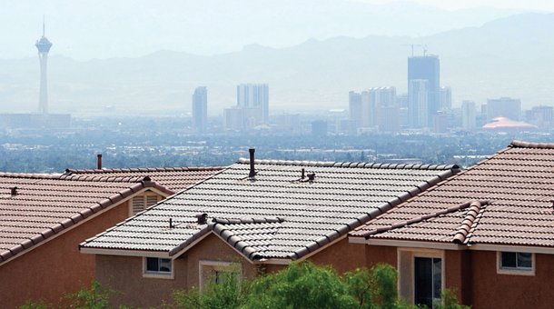 Best View of the City: Top of Summerlin Parkway