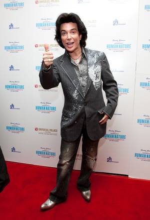 Frank Marino at the premiere of <em>Smokey Robinson Presents: Human Nature</em> at the Imperial Palace.