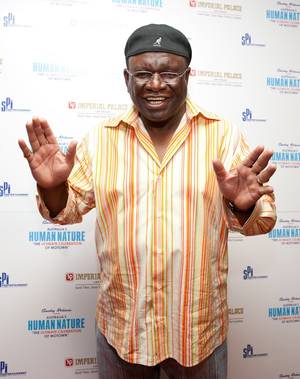 George Wallace at the premiere of <em>Smokey Robinson Presents: Human Nature</em> at the Imperial Palace.
