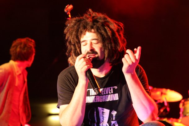 Adam Duritz of Counting Crows at the Red Rock Pool