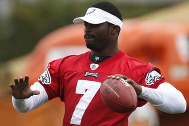 Fresh from the penitentiary, Michael Vick is back and with the Philadelphia Eagles. 