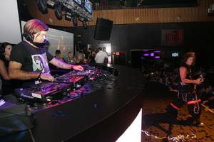 Paul Oakenfold during the one-year anniversary of Perfecto, September 5, 2009.
