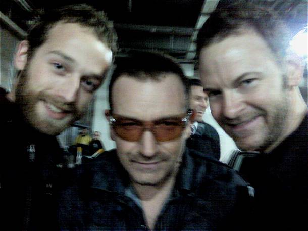 Ok, so we know it's blurry, but it's Bono. He's allowed to be.